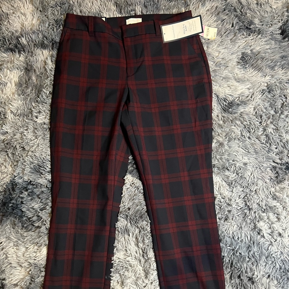 Plaid Charter Club Dress Pants